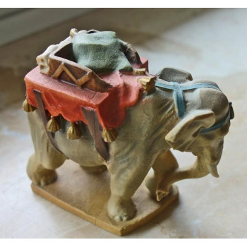 *Holzelefant Elefant aus...
