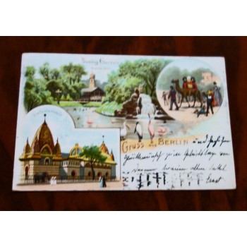 Postkarte Gruß aus Berlin...