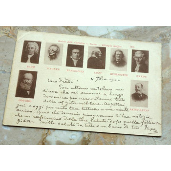 Postkarte Künstlerkarte...