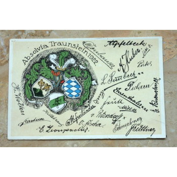 Postkarte Absolvia Traunstein
