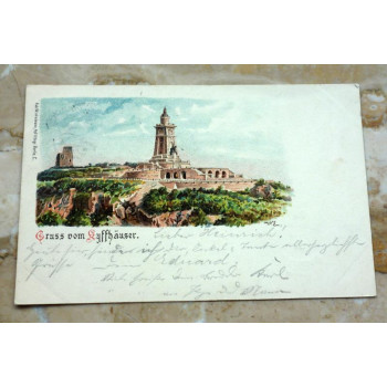 Postkarte Gruß vomyffhäuser...