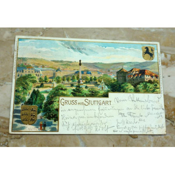 Postkarte Gru0 aus...