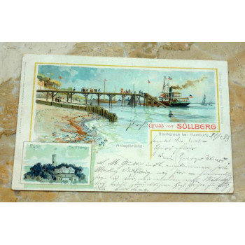 Postkarte Gru0 aus Sölberg...