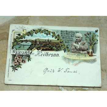 Postkarte Gru0 aus...