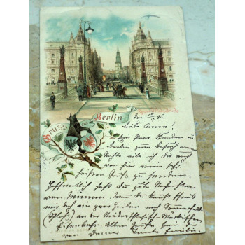 Postkarte Gruß aus Berlin...