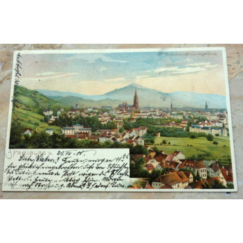 Postkarte Totalansicht vom...