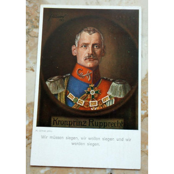 Postkarte Kronprinz Ruppert...