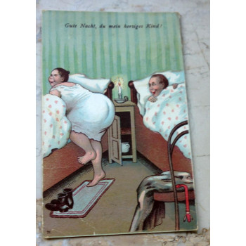 Postkarte Gute Nacht du...