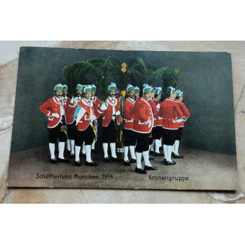 Postkarte Schäfflertanz...