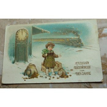 Postkarte Neujahrskarte...