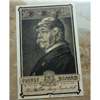 Postkarte Fürst Bismarck...