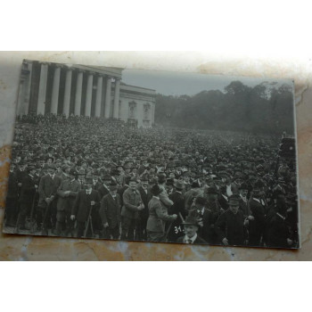 Postkarte Versammlung 1914