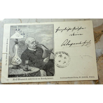 Postkarte Fürst Bismarck...
