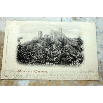 Postkarte Gruß aus Wartburg...