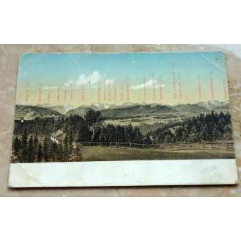 Postkarte Bad Tölz Gasthof...