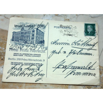 Postkarte Hotel Prinz...