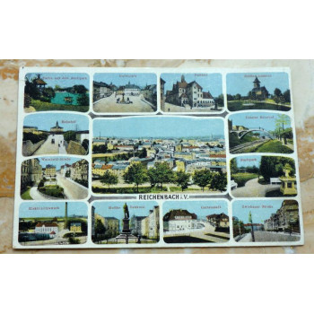 Postkarte Reichenbach I. V....