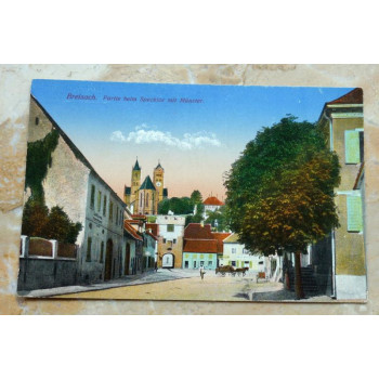 Postkarte Breisach Partie...