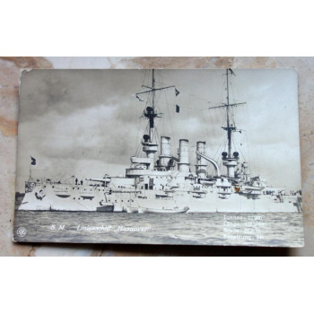 Postkarte Linienschiff...