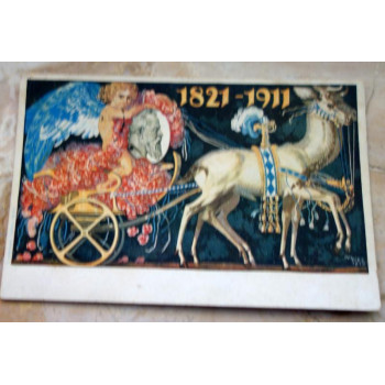 Postkarte 1821 - 1911...