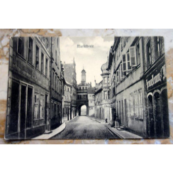 Postkarte Marktbreit um 1900