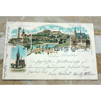 Postkarte Gruss aus Bautzen...
