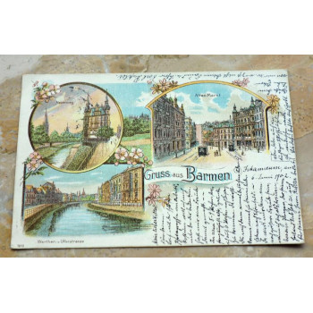 Postkarte Gruss aus Banmen...