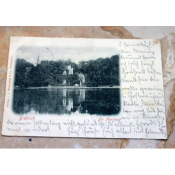 Postkarte Biebrich 04.05.1900