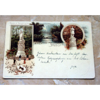 Postkarte Gruss aus Berlin...