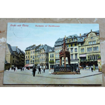 Postkarte Gruss aus Moinz...