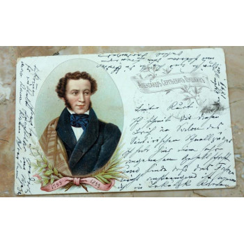 Postkarte 30.03.1899 Zum...