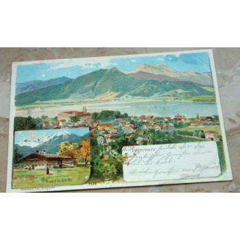 Postkarte Teegernsee Bauer...