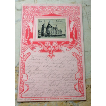 Postkarte Ulm A. D. Saalbau...