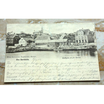 Postkarte Bornholm Gudhyem...