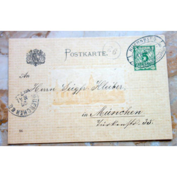Postkarte Nürnberg 27.05.1907