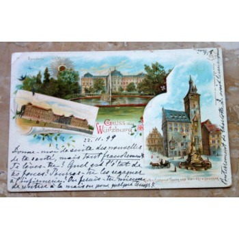 Postkarte Gruss aus...