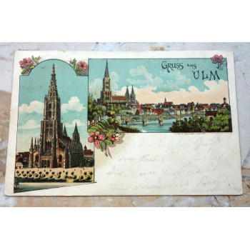 Postkarte Gruss aus Ulm...