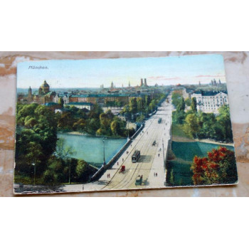 Postkarte  München 03.12.1908 