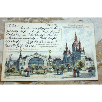 Postkarte Budapest Palais...