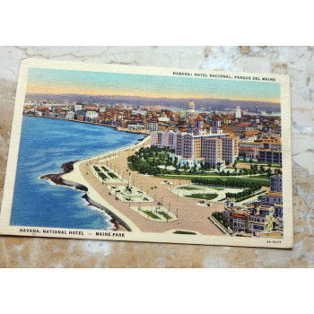 Postkarte Havana National...