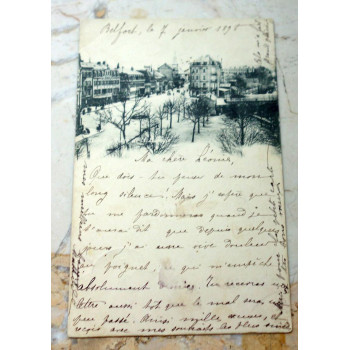 Postkarte 06 01.1899 Stadt