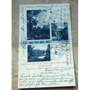Postkarte Partien aus dem...