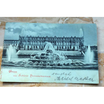 Postkarte Gruß aus Schloss...