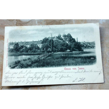 Postkarte Gruss von Seeon...