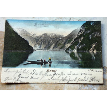 Postkarte Königsee  28.05.1904