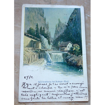 Postkarte Spachenklamm bei...