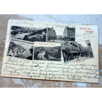 Postkarte Gruss aus Passau...
