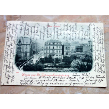 Postkarte Gruss aus St....