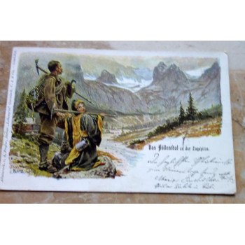 Postkarte Das Höllenthal an...