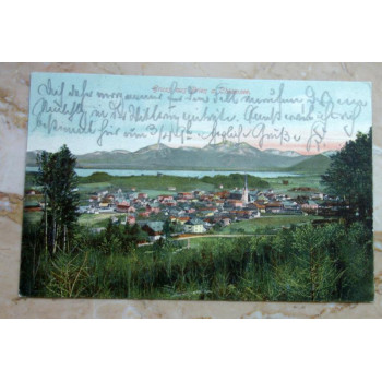 Postkarte Gruß aus Prien am...